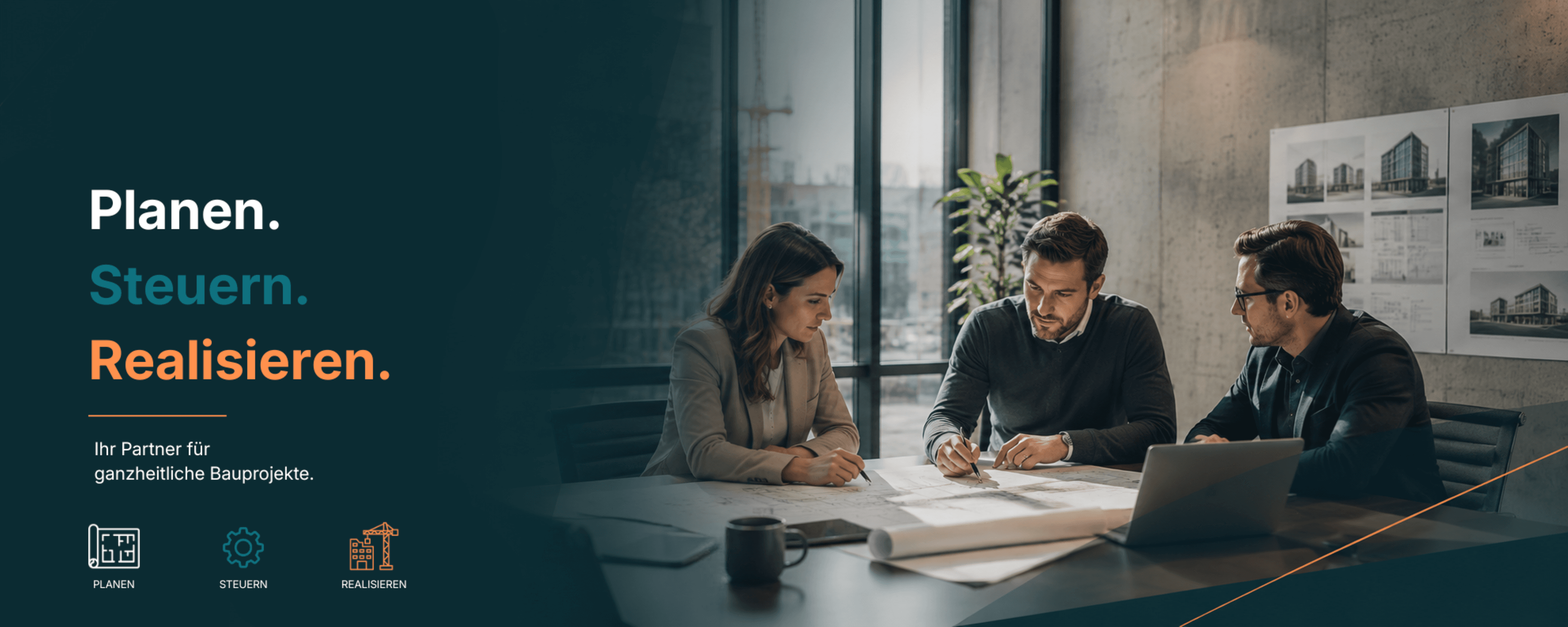 Bauvision360 – Planen. Steuern. Realisieren.