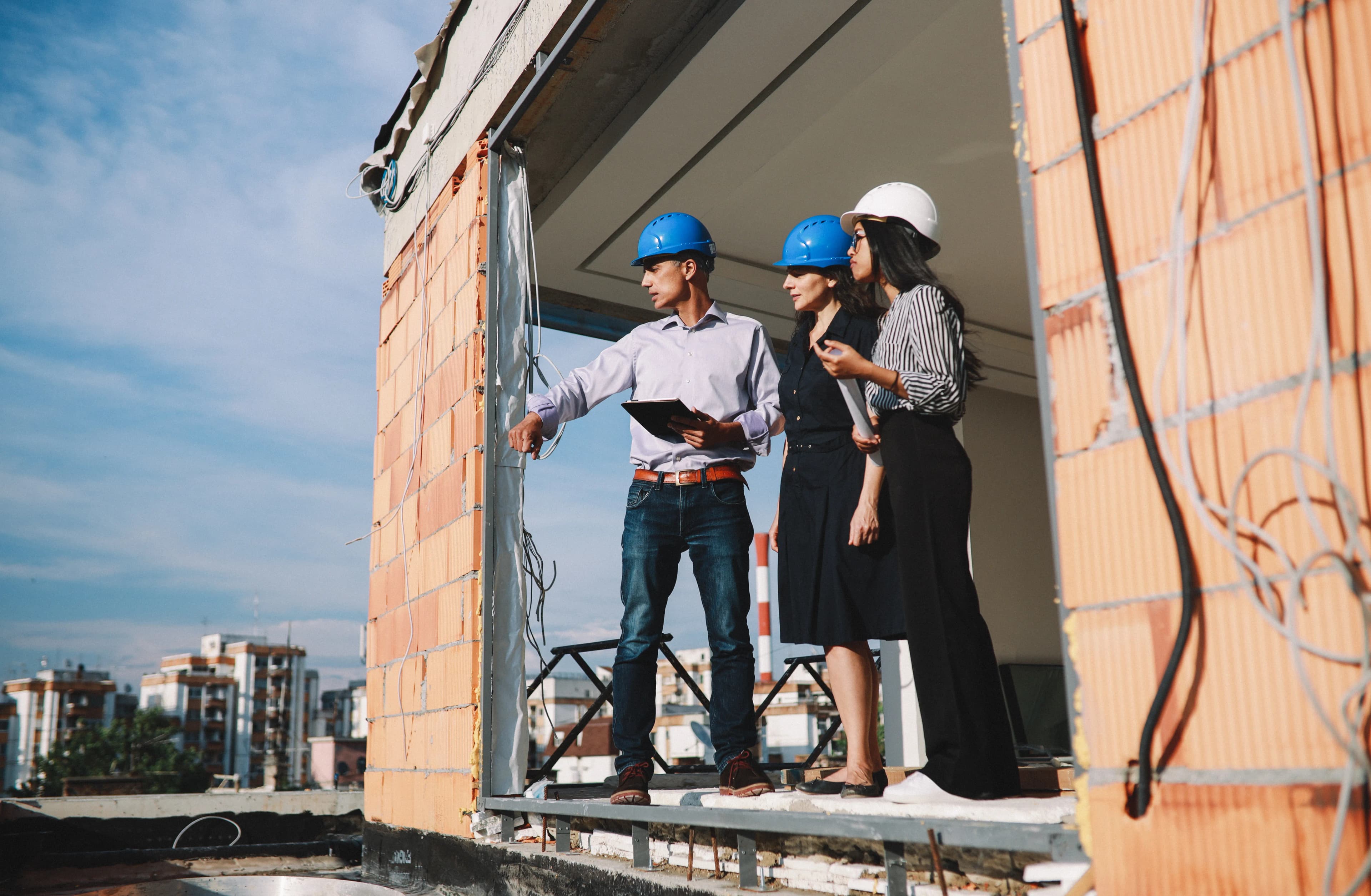Hier sieht man eine Koordinierende Bauleistung